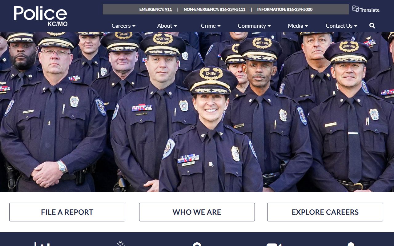 Kansas City Police Department sex offender registry page