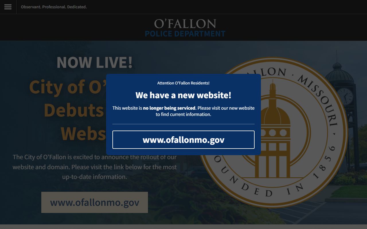 O'Fallon Police Department sex offender registry resources