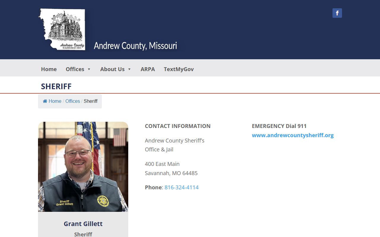 Andrew County Missouri sex offender registry information