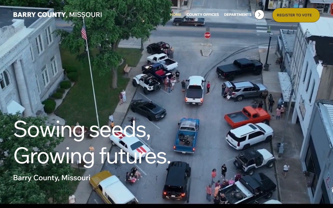 Barry County Missouri government sex offender registry page