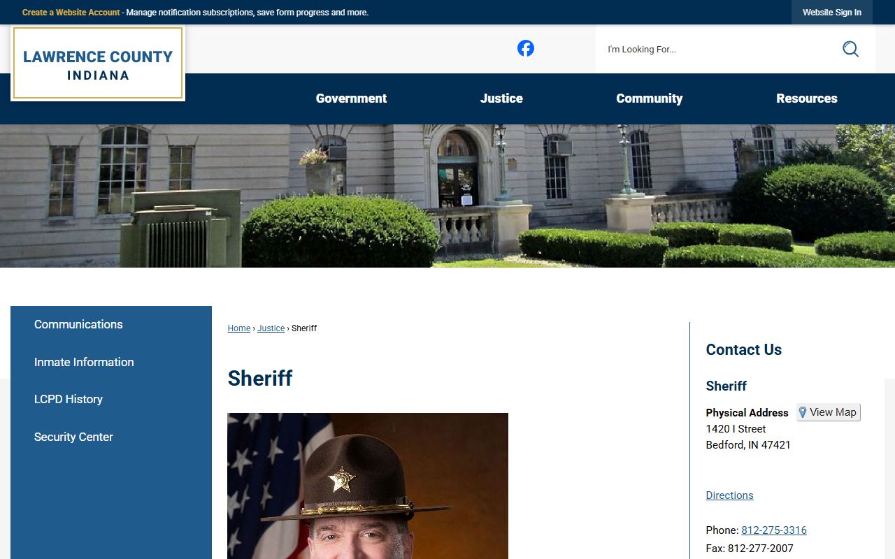 Lawrence County Missouri sheriff's office sex offender registry