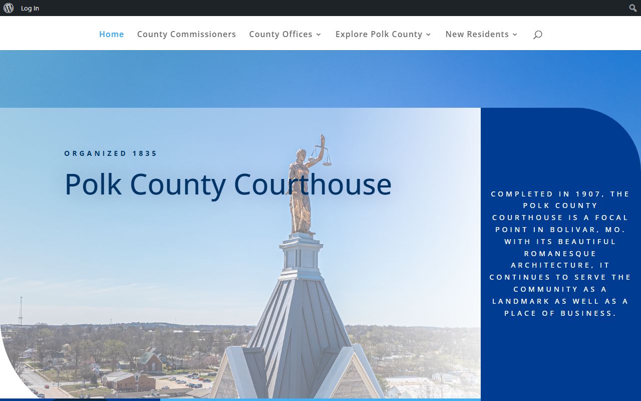 Polk County Missouri government sex offender resources
