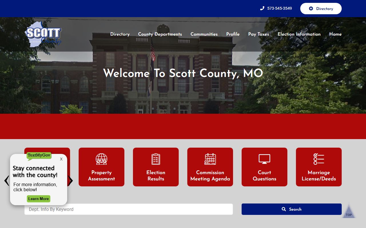 Scott County Sheriff's Office sex offender registry information