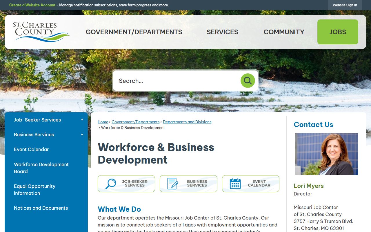 St. Charles County Sheriff's Office sex offender registry information