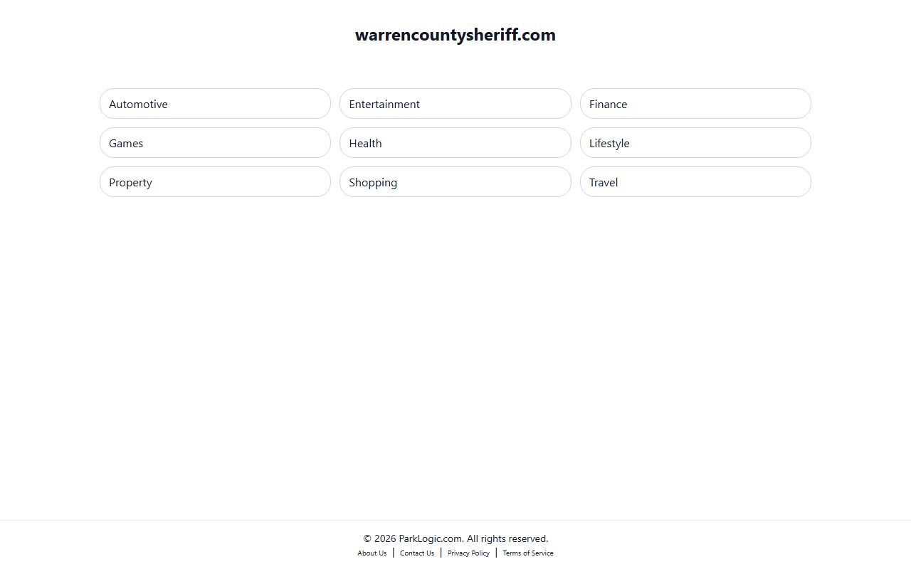 Warren County Missouri sheriff's office sex offender registry